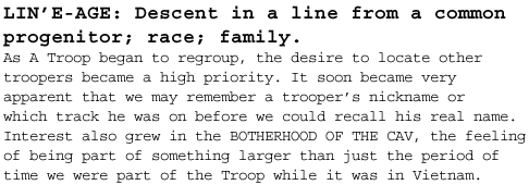 troop lineage